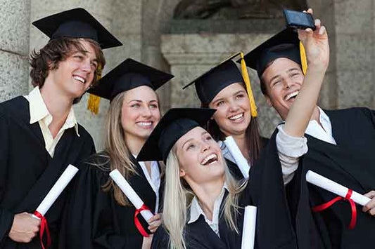 Graduates Take a Selfie