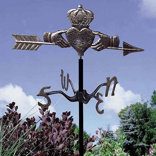 claddagh garden weathervane