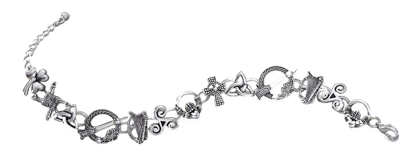 symbols of ireland bracelet