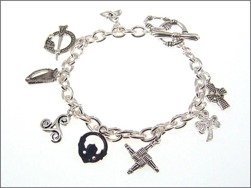 eight charms of ireland bracelet