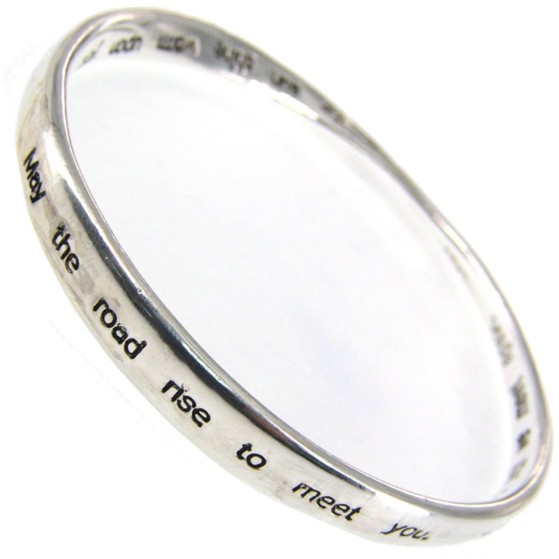 irish blessing mobius bangle