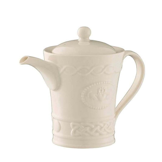 Belleek Claddagh Beverage Pot