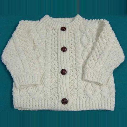 Irish Sweater - Children's Aran Cardigan
