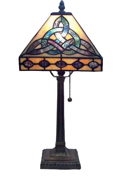 Stained Glass Trinity Lamp