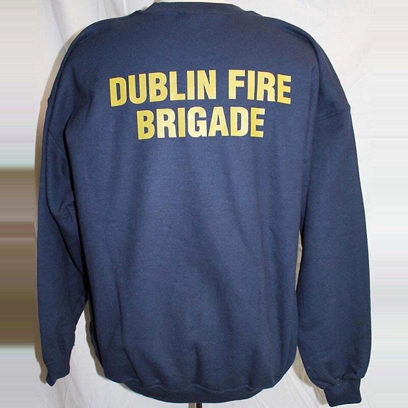 irish sweatshirt - dublin fire brigade sweatshirt