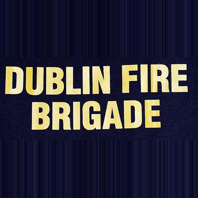 irish t-shirt - dublin fire brigade t-shirt