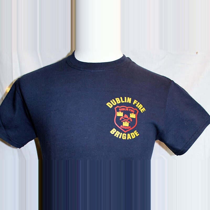 irish t-shirt - dublin fire brigade t-shirt