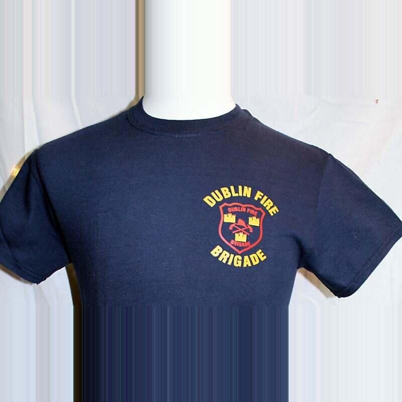 irish t-shirt - dublin fire brigade t-shirt