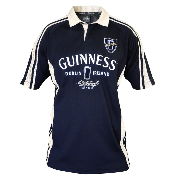 guinness dublin performance rugby shirt