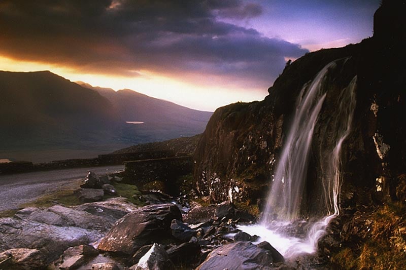 on the conor pass, dingle peninsula photographic print