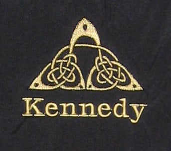 personalized black quilted vest