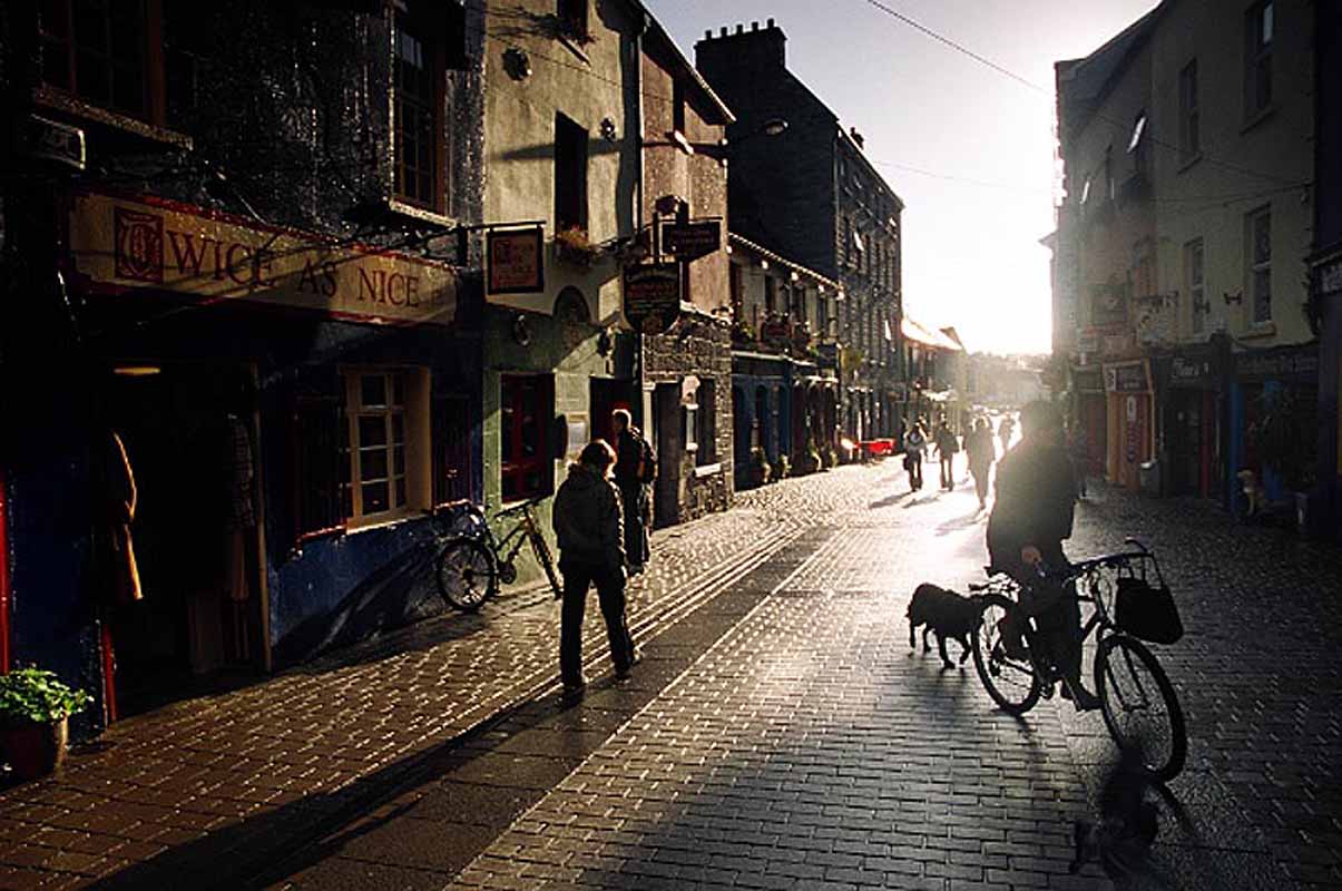 quay street, galway photographic print