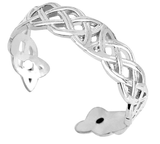 Celtic Ring - Ladies Yellow Gold Celtic Knot Toe Ring