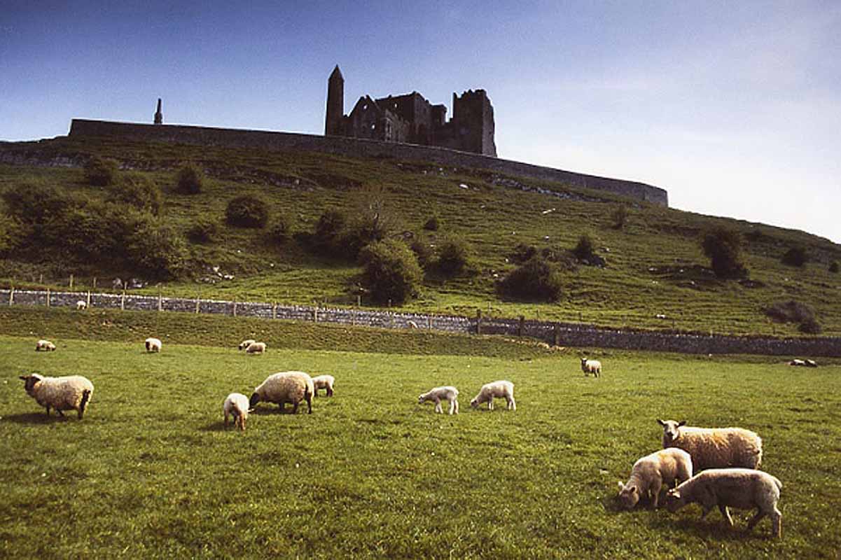 rock of cashel co tipperary photographic print