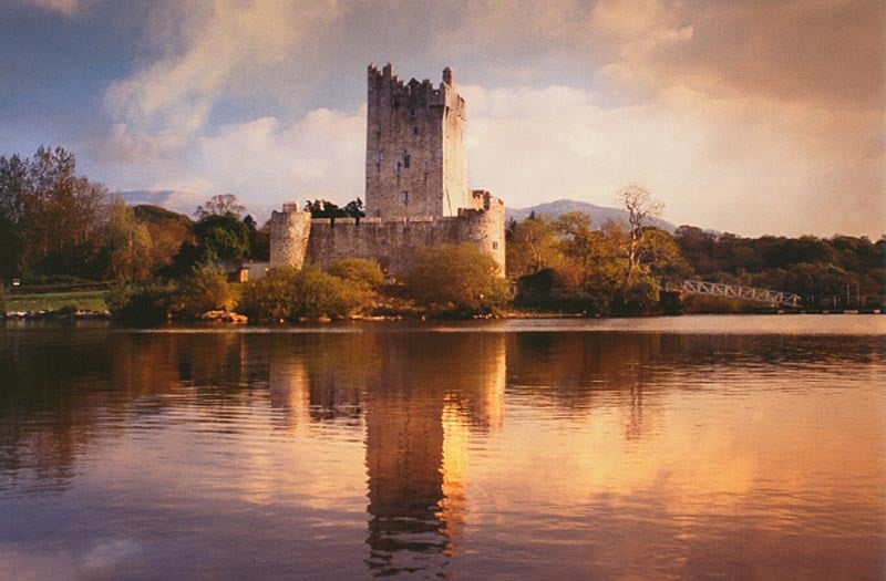 ross castle on the lakes of killarney photographic print