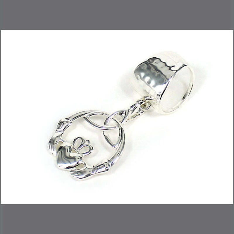 claddagh jewelry - claddagh scarf jewelry