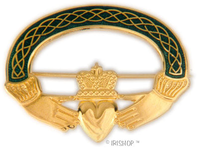 claddagh brooch