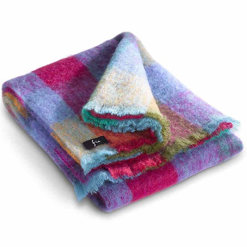 irish home | coliemore mohair wool throw
