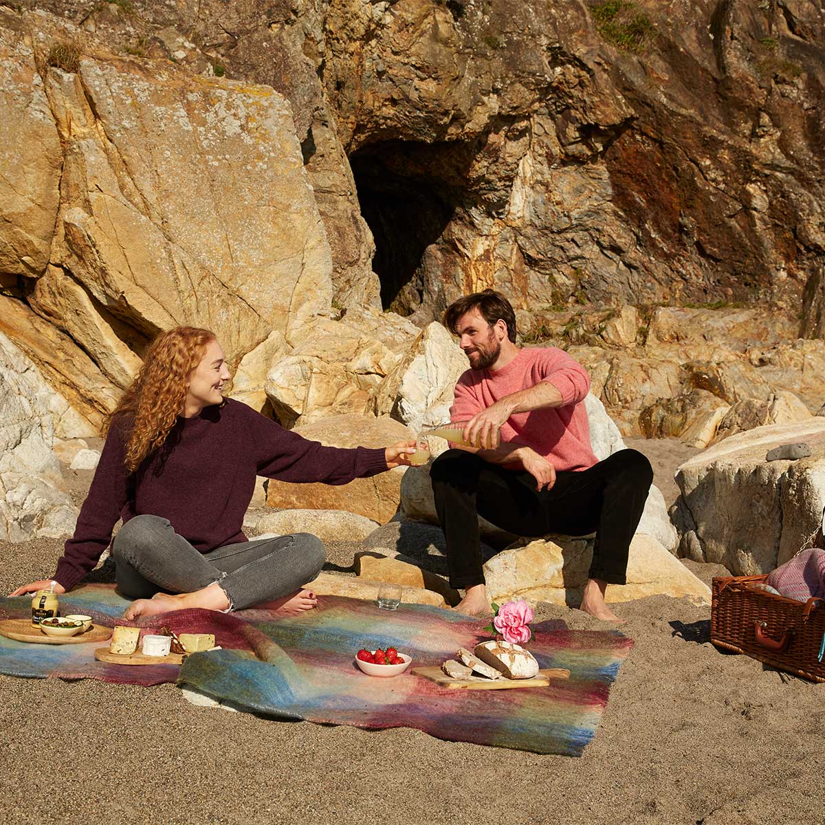 irish home | coliemore mohair wool throw