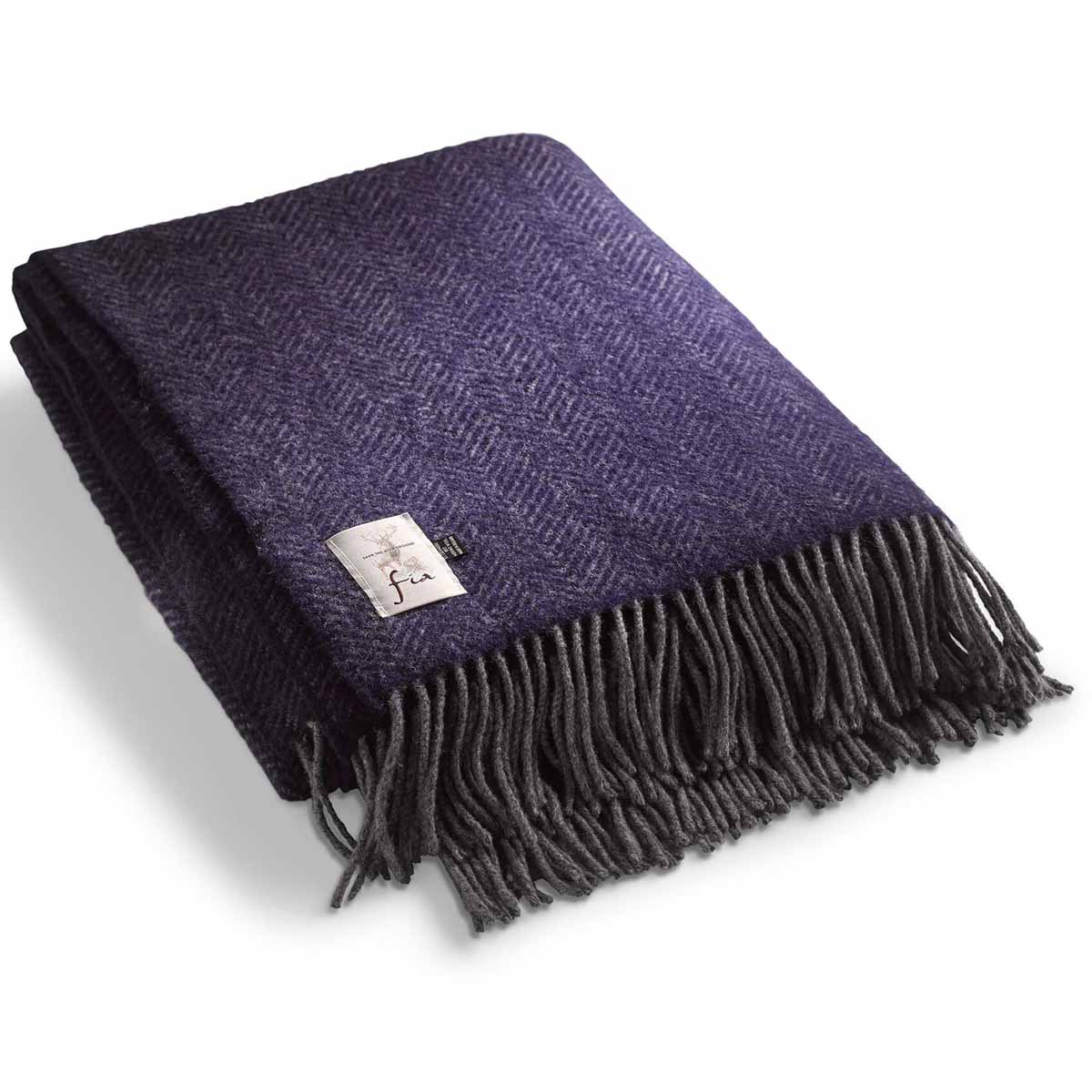 irish home | celtic sea cashmere merino wool throw