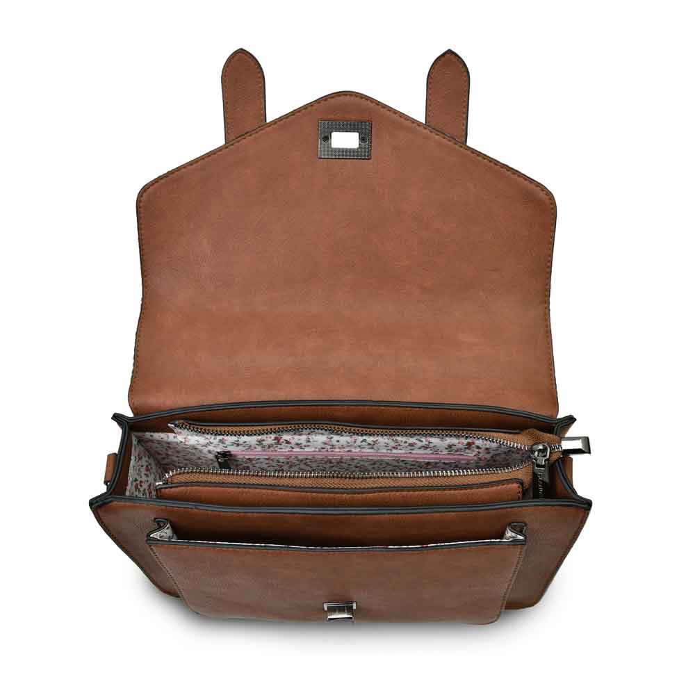 celtic tweed handbag | chestnut tartan harris tweed® large satchel