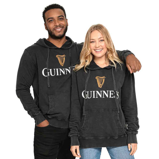 Irish Sweatshirt | Premium Guinness® Harp Hooded Sweatshirt