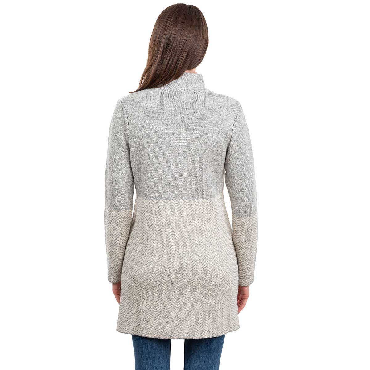irish coat | ladies herringbone wool coat
