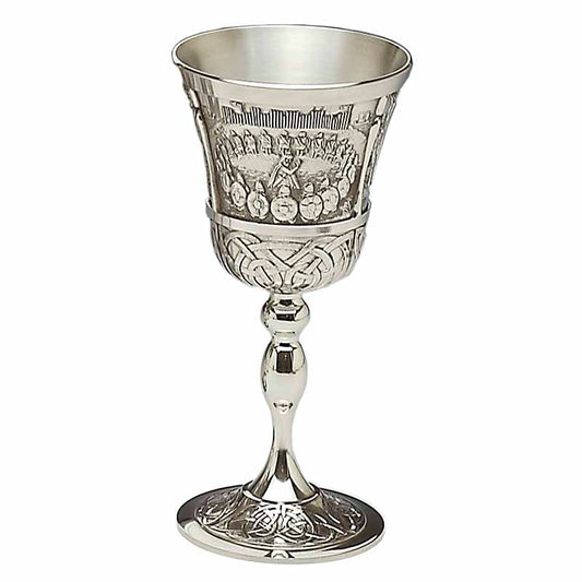 Irish Wedding Pewter Goblet King Brian Boru