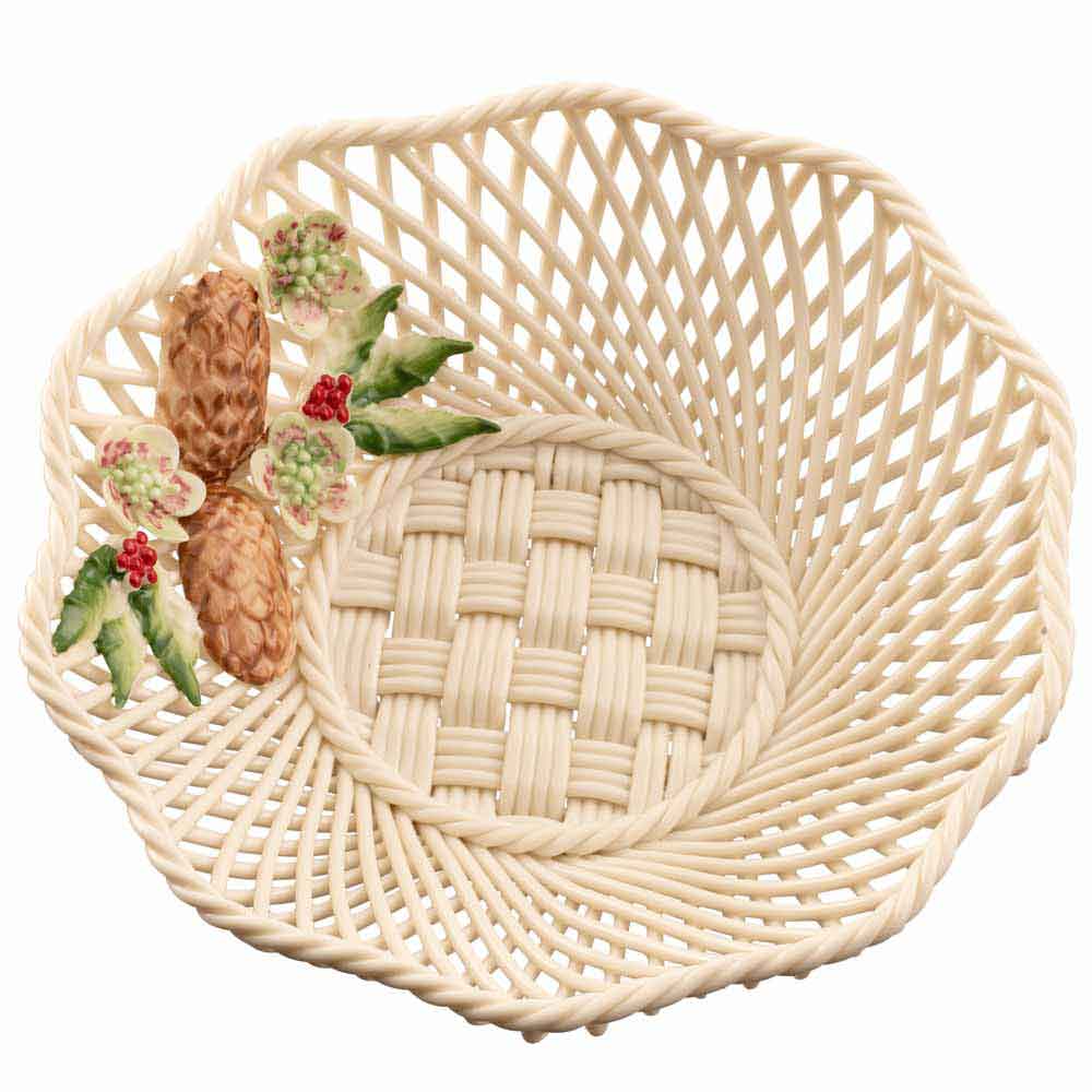 belleek pottery | wild irish hedgerow winter basket