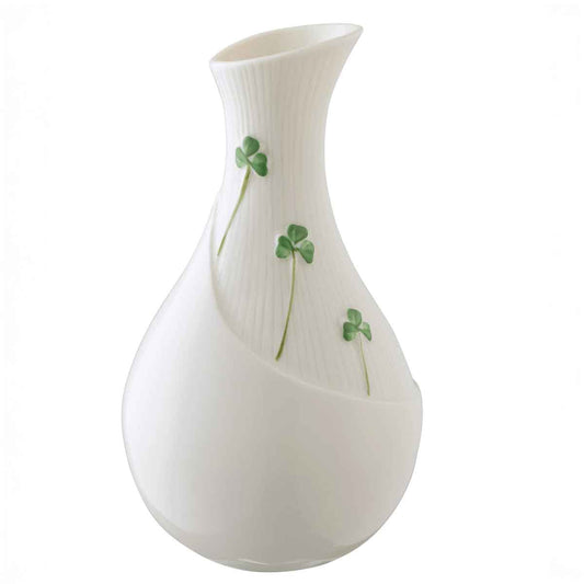 Belleek Pottery | Shamrock Meadow 6 Inch Vase