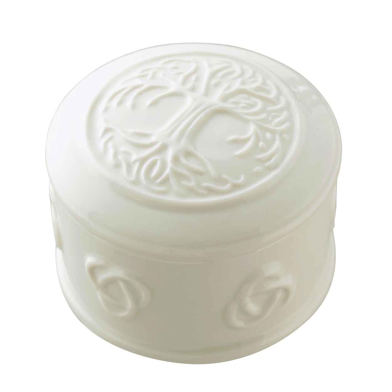 belleek pottery | tree of life trinket box