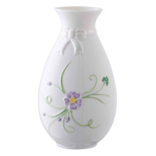Belleek Pottery | Ribbon Spill Vase