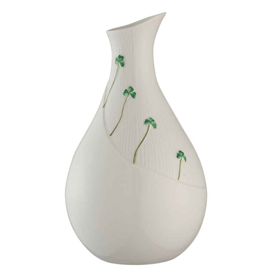 Belleek Pottery | Shamrock Meadow 9.5 Inch Vase