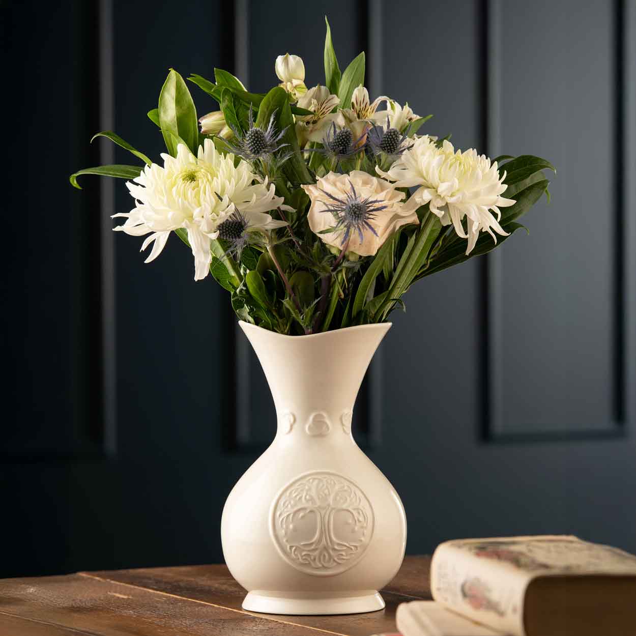 belleek pottery | tree of life 9 inch vase