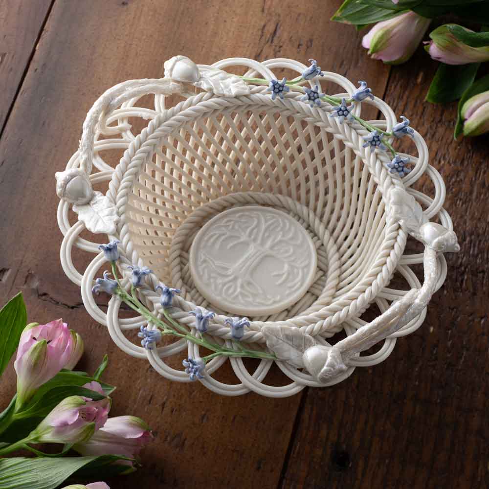 belleek pottery | annual basket 2025 celtic tree of life