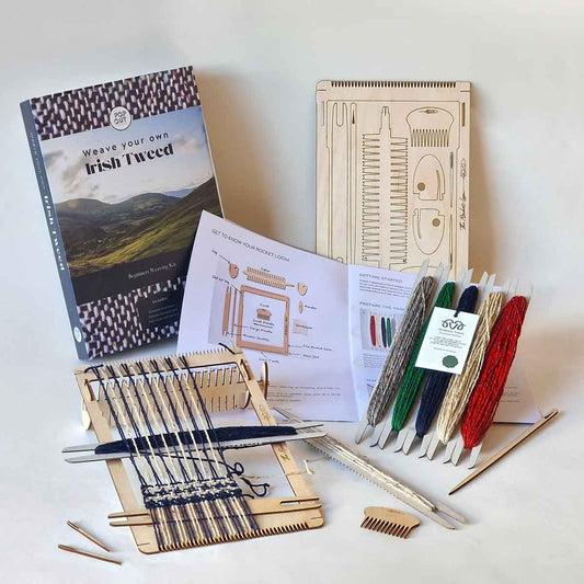 SALE | Irish Gift | Tweed Weaving Kit