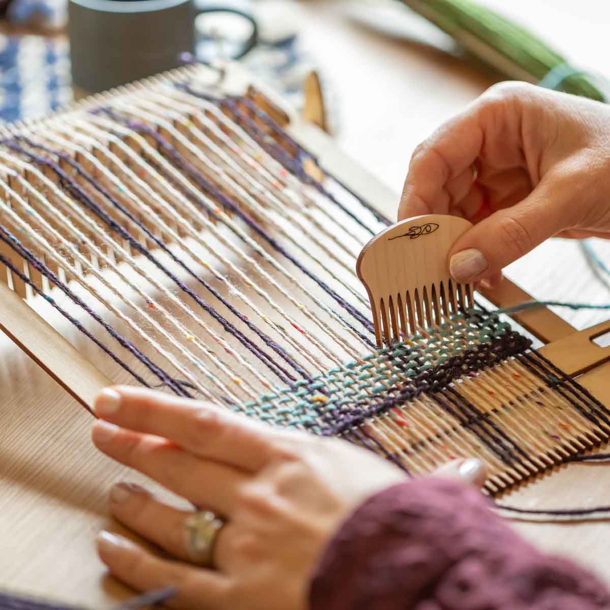 sale | irish gift | tweed weaving kit