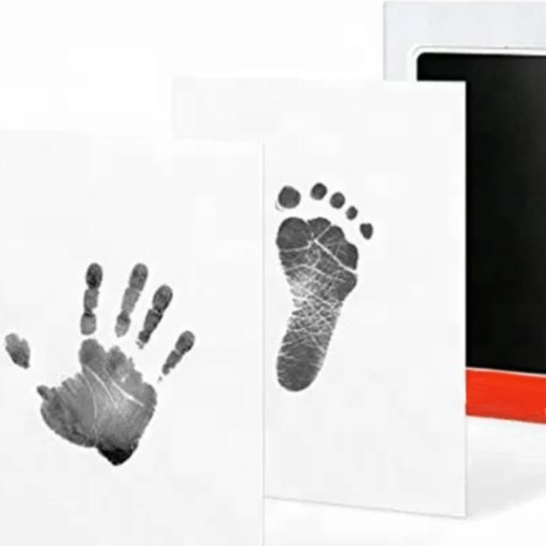 irish gift | baby first print kit celtic photo frame
