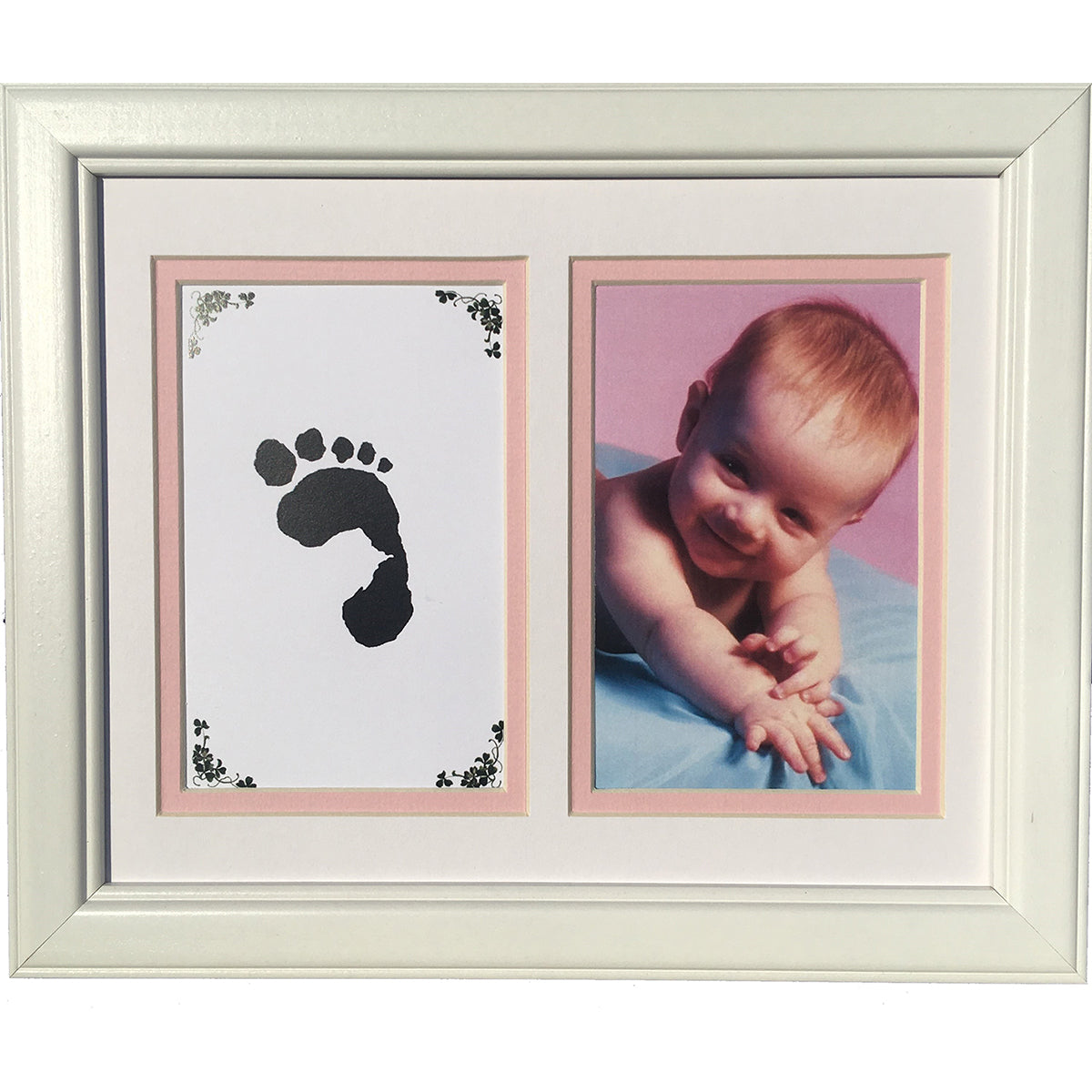 irish gift | baby first print kit celtic photo frame