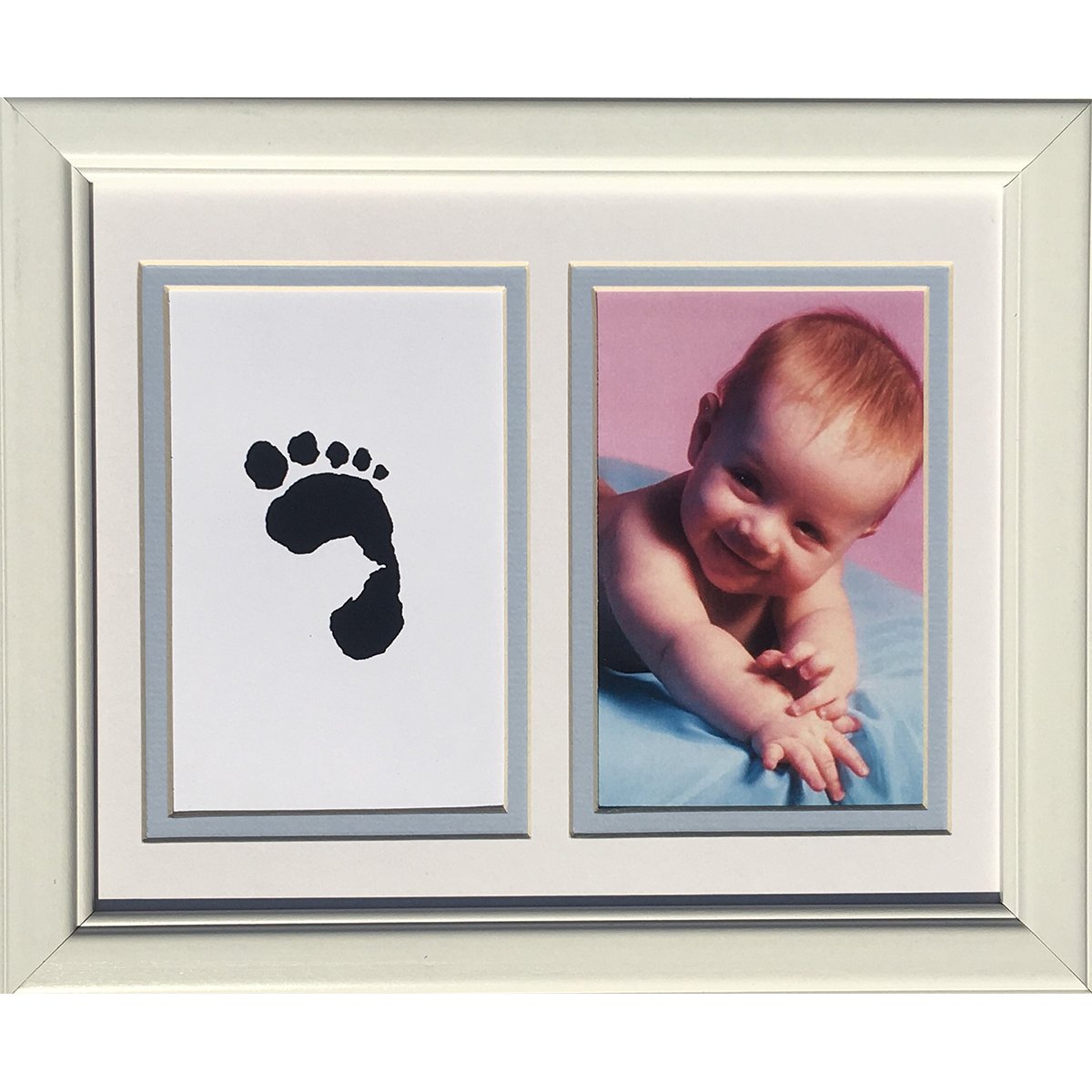 irish gift | baby first print kit celtic photo frame