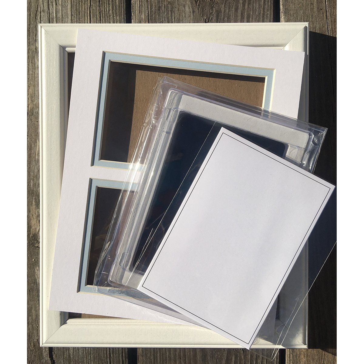 irish gift | baby first print kit celtic photo frame