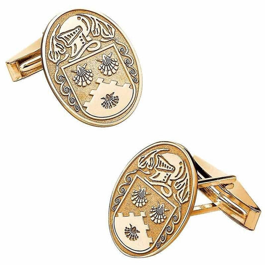 Irish Coat of Arms Jewelry Oval Cufflinks Large