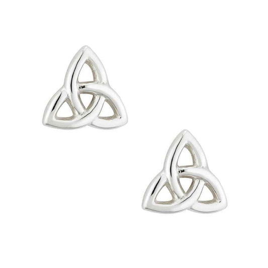 Sterling Silver Trinity Knot Earrings