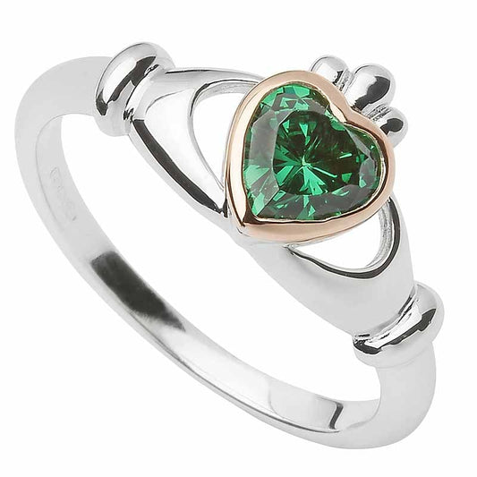 Irish Ring | Real Irish Gold & Sterling Silver Claddagh Ring by House of Lor