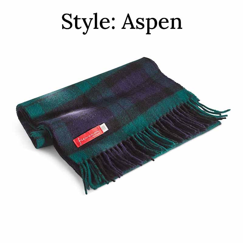 irish scarf | 100% lambswool 60 inch x 12 inch