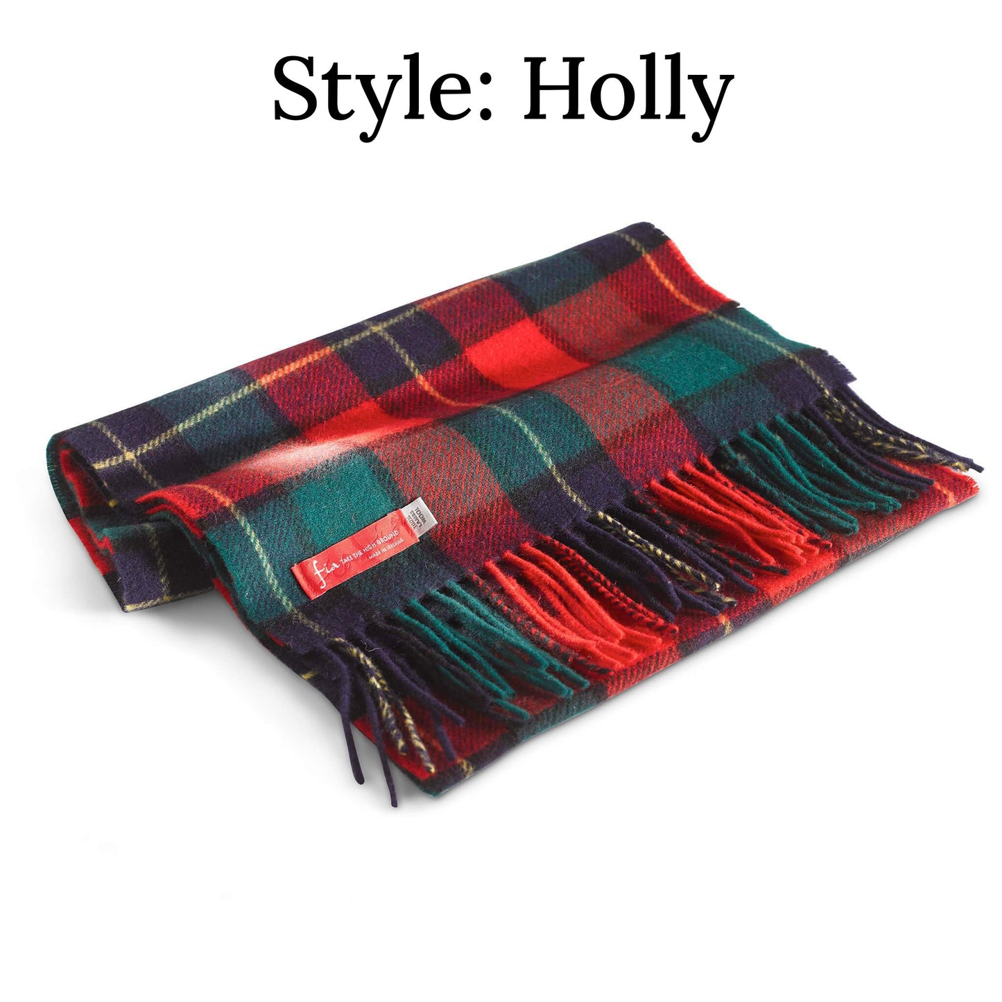 irish scarf | 100% lambswool 60 inch x 12 inch