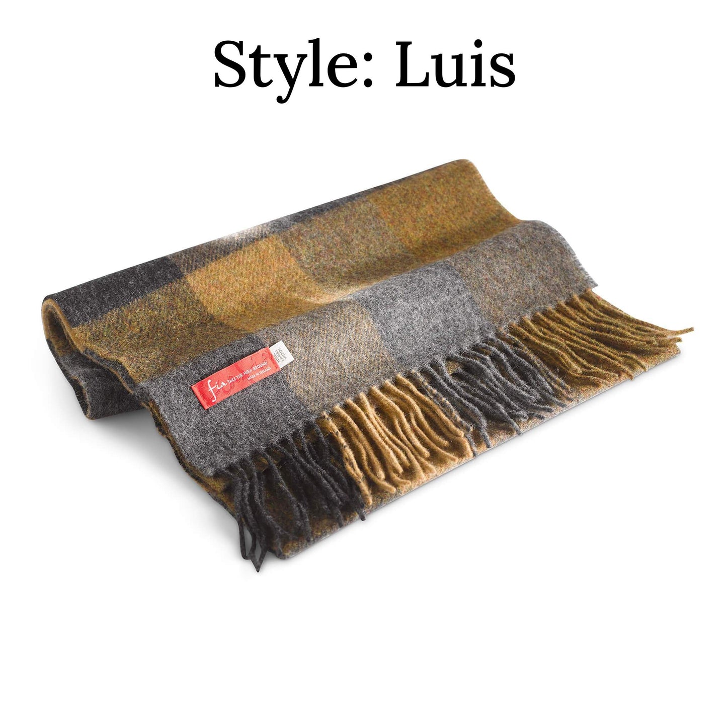 irish scarf | 100% lambswool 60 inch x 12 inch