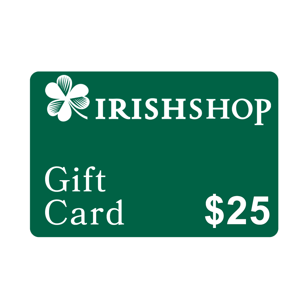 irishshop gift card $25