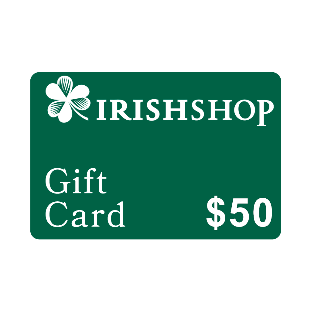 irish shop gift card $50