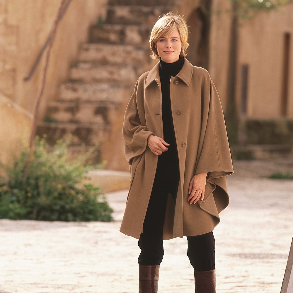 cashmere blend irish cape